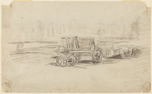 Un carro de granja