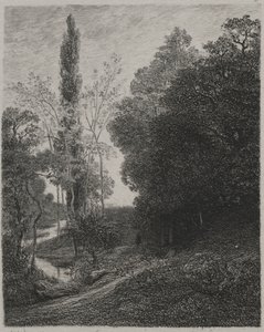 Orillas del río Cousin, 1850 de Charles Francois Daubigny