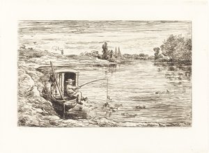 Grumete pescando