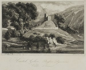 Castel Gélos (Valle de Ossau) de Charles Francois Daubigny