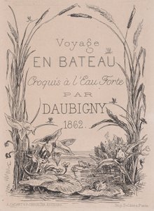 Frontispicio, Voyage en bateau, 1862
