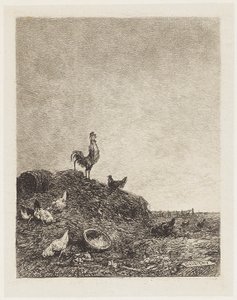 El canto del gallo de Charles Francois Daubigny