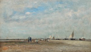 Los recolectores de conchas, Trouville