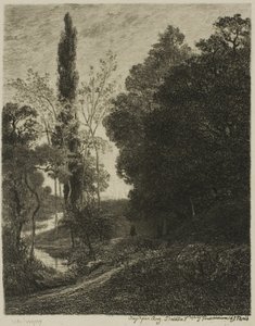 Las Orillas del Cousin de Charles Francois Daubigny