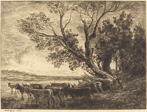 El vado de Charles Francois Daubigny