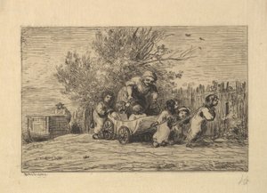 Los herederos del carro, 1861