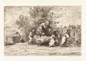 La herencia del carruaje de Charles Francois Daubigny
