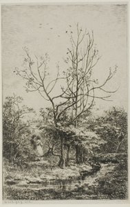 El huerto de Charles Francois Daubigny