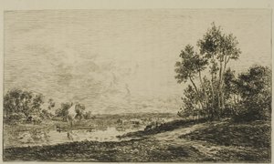 El Sena en Port-Maurin de Charles Francois Daubigny