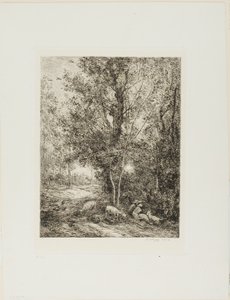 El pastor y la pastora de Charles Francois Daubigny