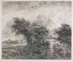 El matorral de Charles Francois Daubigny