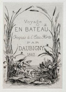 Portada del álbum: El viaje en barco, 1861