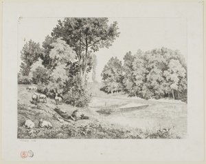 Vista Tomada en Bas-Meudon de Charles Francois Daubigny