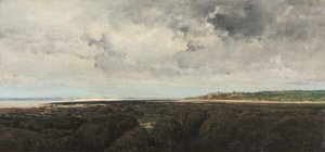 Villerville visto desde Le Ratier de Charles Francois Daubigny