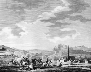 Revolución francesa: Batalla de Nerwinden el 18 de marzo de Charles Francois Gabriel Levachez