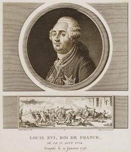 Luis XVI. Rey de Francia de Charles Francois Gabriel Levachez