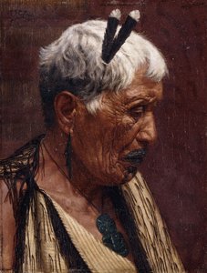 Mirando hacia atrás - Wiripine Ninia, una Jefa Ngatiawa de Charles Frederick Goldie