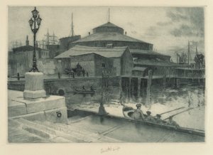 Jardín del castillo de Charles Frederick William Mielatz