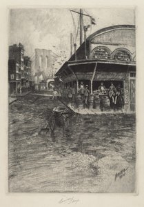 Mercado de Catherine, 1903-1907 de Charles Frederick William Mielatz
