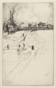 Nueva York desde el puerto de Charles Frederick William Mielatz
