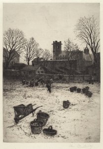 Escena de jardín sin título, 1893