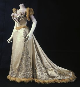 Vestido de noche de Bertha Palmer de Charles Frederick Worth
