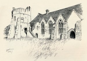 Castillo de Stokesay, c. 1893, 1894 de Charles George Harper