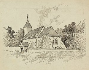 Iglesia no identificada, 1892-1933 de Charles George Harper