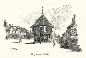 Wymondham (litografía) de Charles George Harper