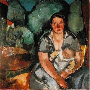 Maternidad, 1920 de Charles Georges Dufresne
