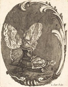 La mariposa y la tortuga de Charles Germain de Saint Aubin