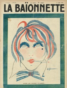Portada del periódico "La Baionnette" del 31 de julio