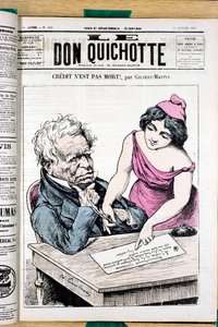 Portada de "El Don Quijote", número 241, Satírico en Colores