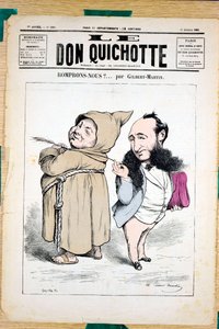 Portada de "Don Quijote", número 330, Satírico en Colores