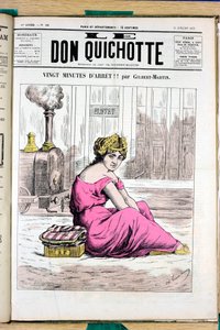 Portada de "Don Quijote", número 58, Satírico en Colores