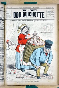 Portada de Le Don Quixote, número 908, Satírico en Colores
