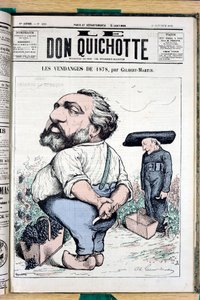 Portada de "Don Quijote", número 225, Satírico en Colores