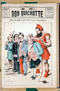 Portada de "El Don Quijote", número 592, Satírico en Colores
