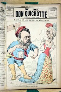 Portada de "Don Quijote", número 804, Satírico en Colores de Charles Gilbert Martin
