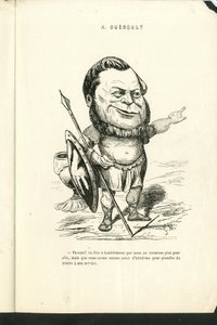 Ilustración de Charles Gilbert-Martin (1839-1905) en Contemporary Grimaces