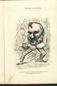 Ilustración de Charles Gilbert-Martin (1839-1905) en Contemporary Grimaces