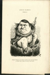 Ilustración de Charles Gilbert-Martin (1839-1905) en Contemporary Grimaces de Charles Gilbert Martin