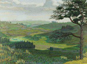 Godshill, New Forest de Charles Ginner