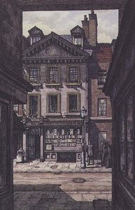 Librería de poesía de Charles Ginner