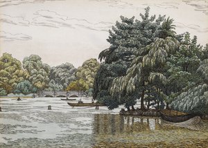 La Serpentina, Hyde Park de Charles Ginner