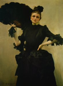 Retrato de Madame Closmenil por Charles Giron (1850-1914)