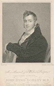 John Syng Dorsey, M.D. de Charles Goodman and Robert Piggot, after Thomas Sully
