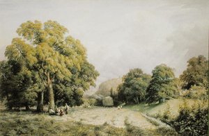 Haciendo heno, Lewes, Sussex de Charles Grant Davidson