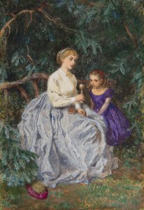 Una lección al aire libre de Charles Green