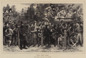 ¡Aquí vienen!, el Derby, 1871, En el curso de Charles Green